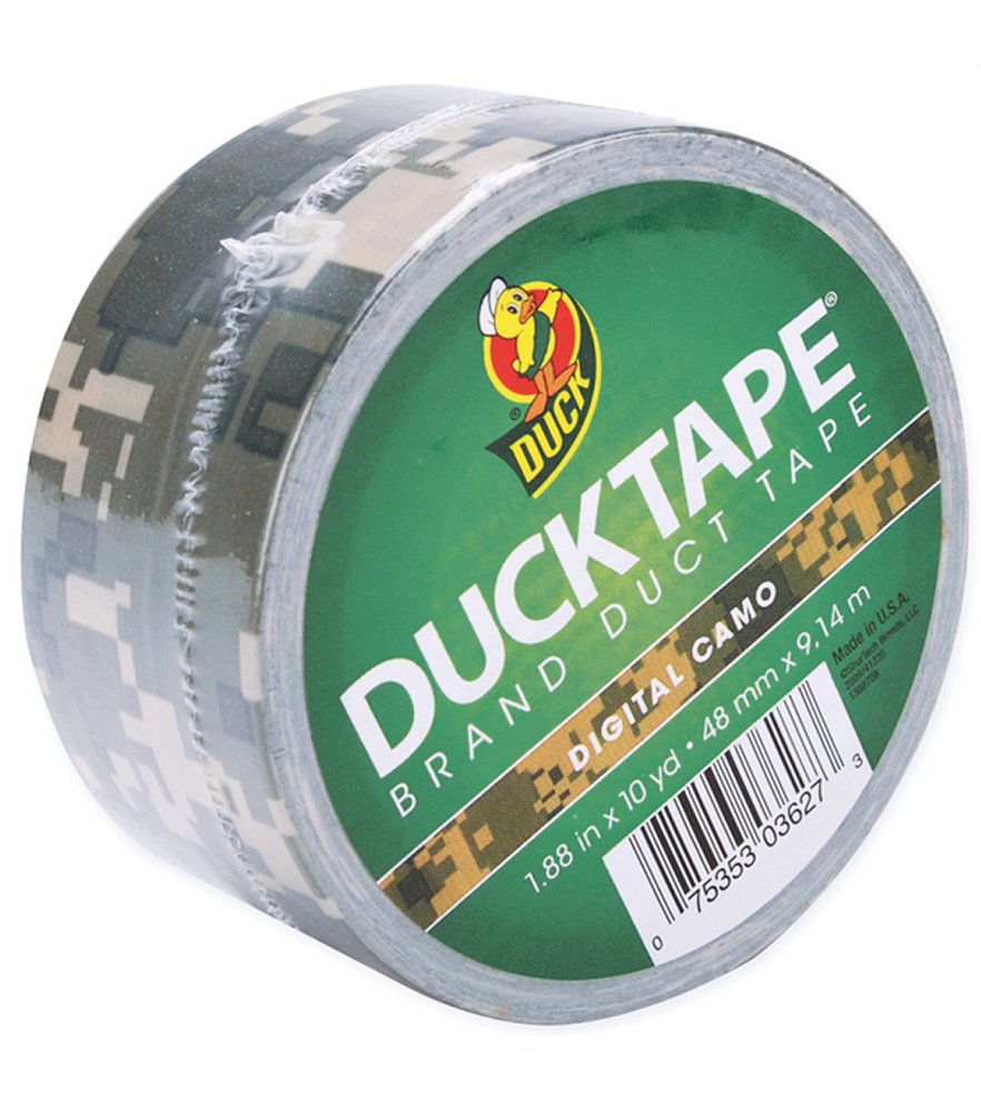 Digital Camo Patterned Duck Tape
