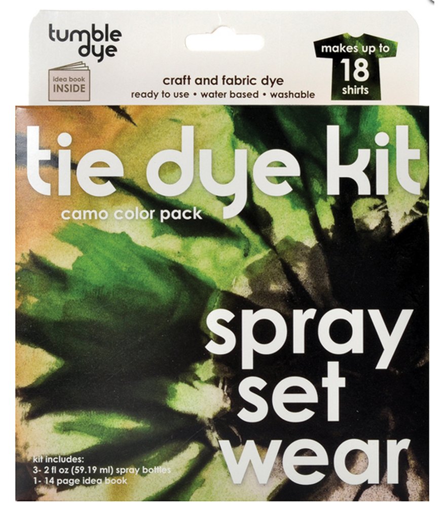 Tumble Dye Craft And Fabric Camo Dye Kit