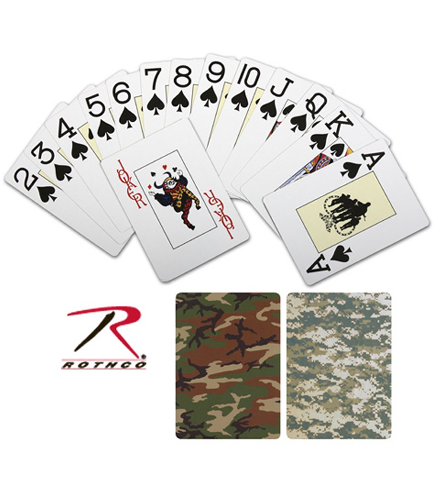 Camouflage Playing Cards